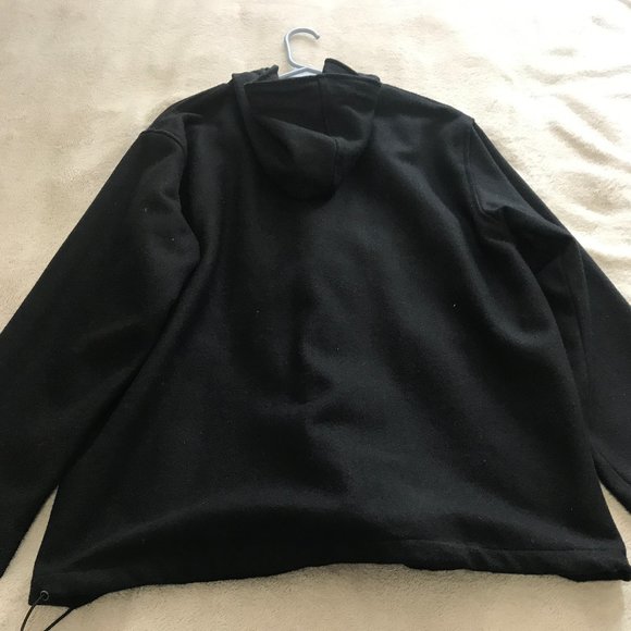 CX Half Zip Hooded Jacket Pea Coat Medium Offer Me - Picture 3 of 3